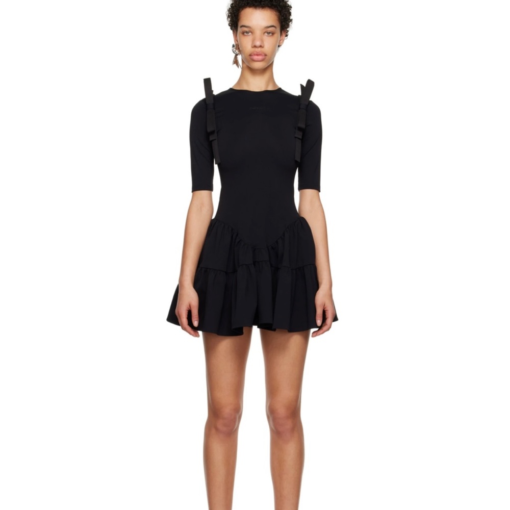 SHUSHU TONG flared mini dress